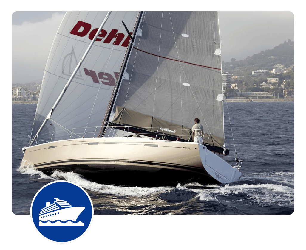 Voiliers Guides du Grand Large<br />
Balades en mer à Cherbourg en Cotentin